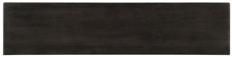 Commerce And Market - Shimmer 3-Door Credenza - Dark Gray / Pearl Silver