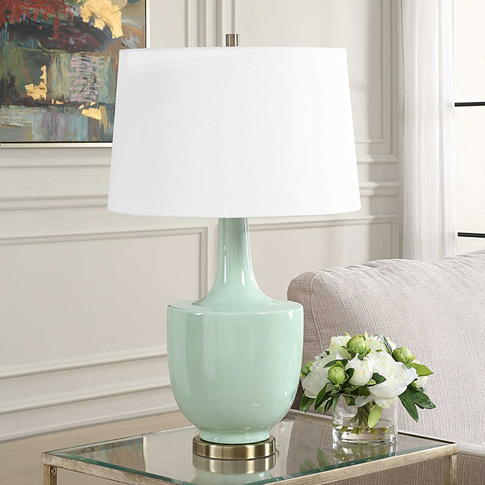Kyla - Table Lamp - Mint Green