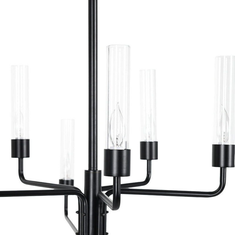 Madeline - Chandelier - Matte Black