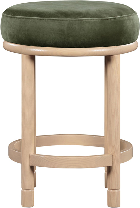 Monette - Counter Stool With Natural Base