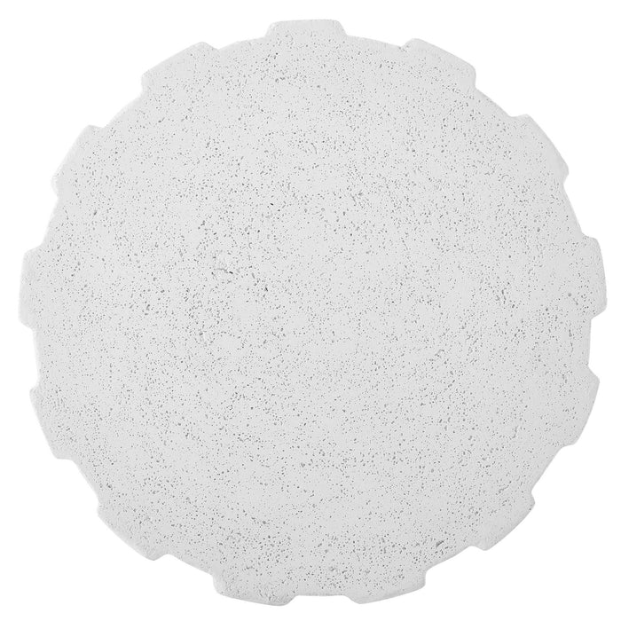 Jane - Outdoor Accent Table - White