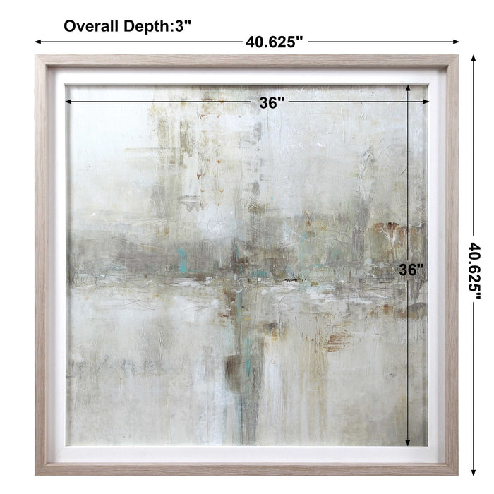 Essence - Framed Print - Beige