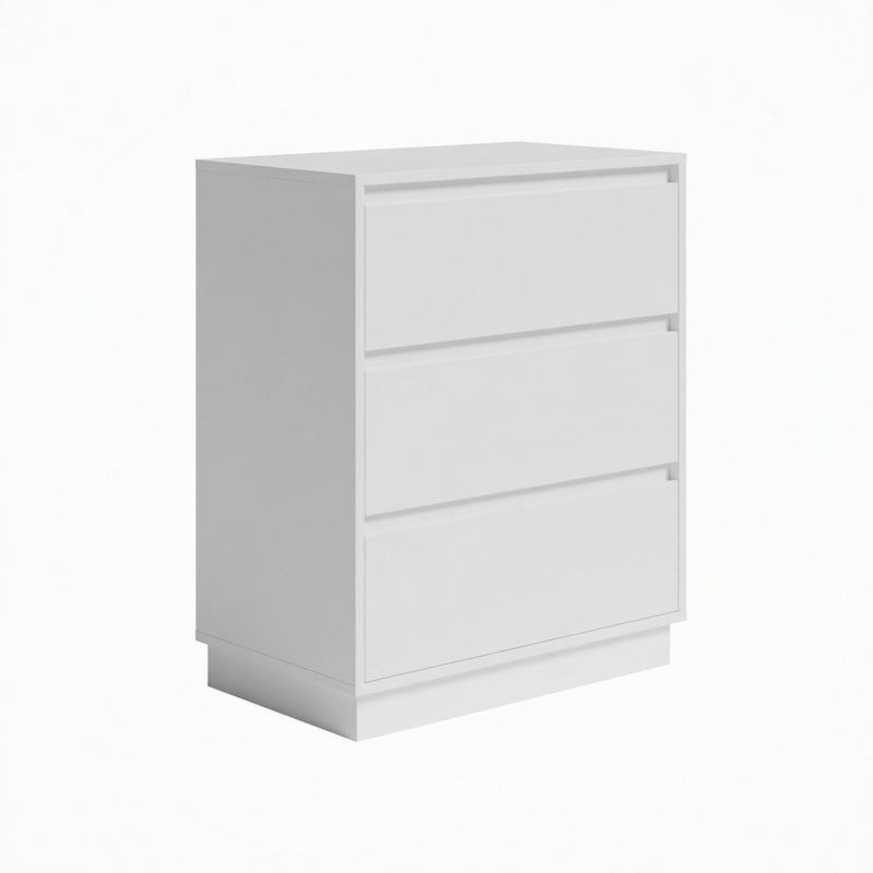 3 Drawer Nightstand, Bedroom Side Table