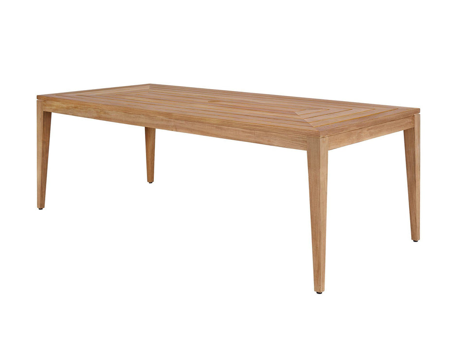 Coastal Living Outdoor - Chesapeake Rectangular Dining Table - Light Brown