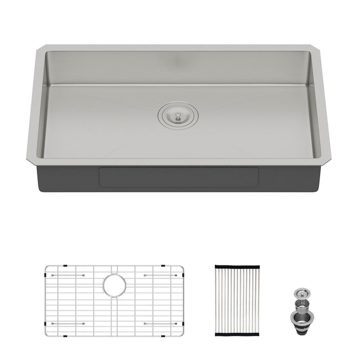 Undermount Sink, Low Depth Single Bowl