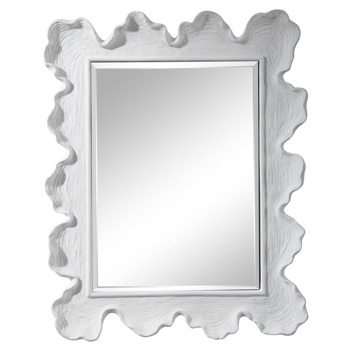 Sea Coral - Coastal Mirror - Pearl Silver