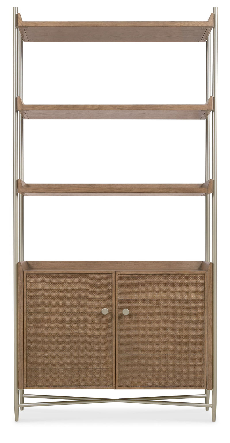 Sonnet - Sonnet Bookcase - Dark Gray