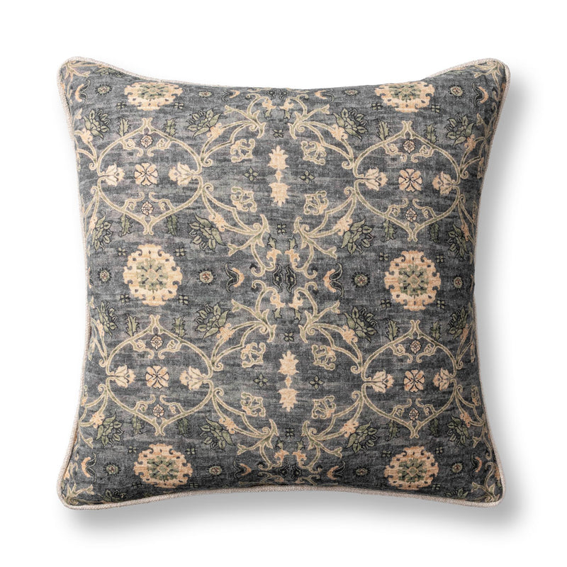 Ira - 22" x 22" Accent Pillow - Blue Sea Multi