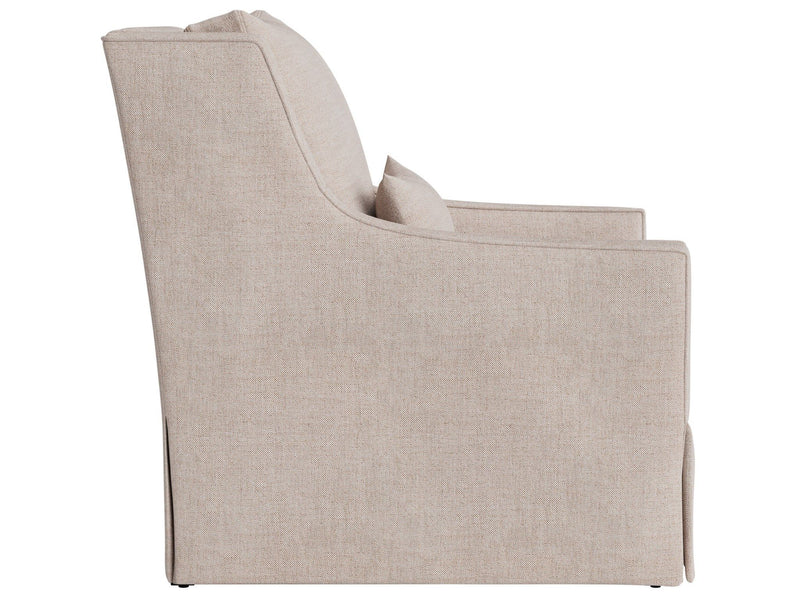 Hudson - Skirted Petite Recliner, Special Order - Beige