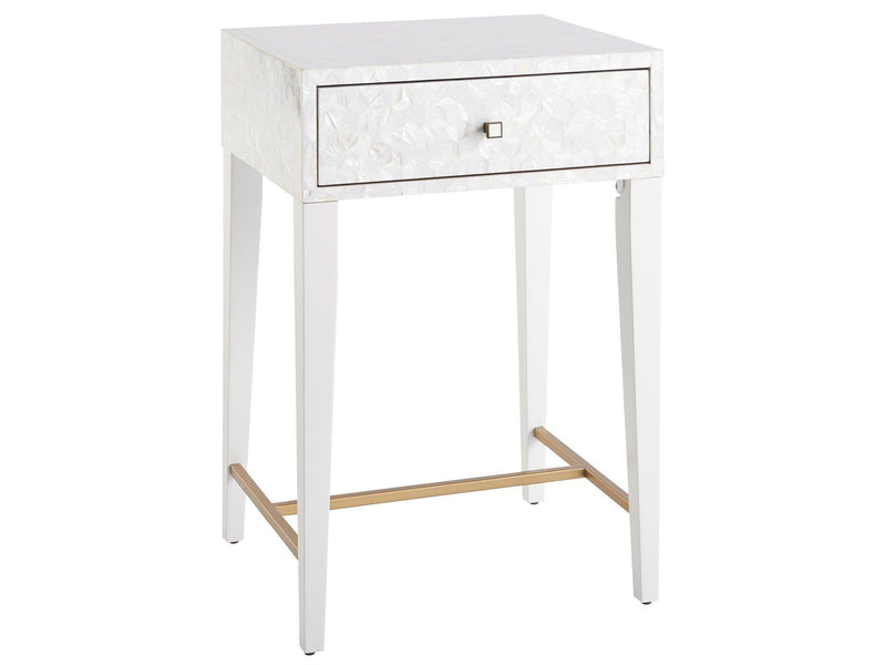 Love. Joy. Bliss.-Miranda Kerr Home - Love Joy Bliss Bedside Table - White