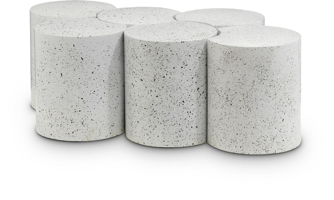 Dimple - 6 Piece Modular Coffee Table - Terazzo Finish