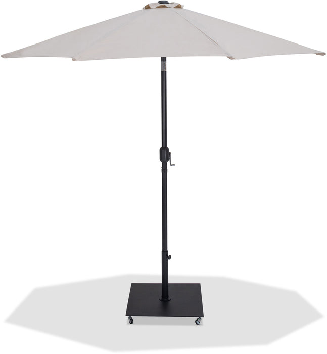 Fiji - Aluminum Patio Umbrella With Square Black Base