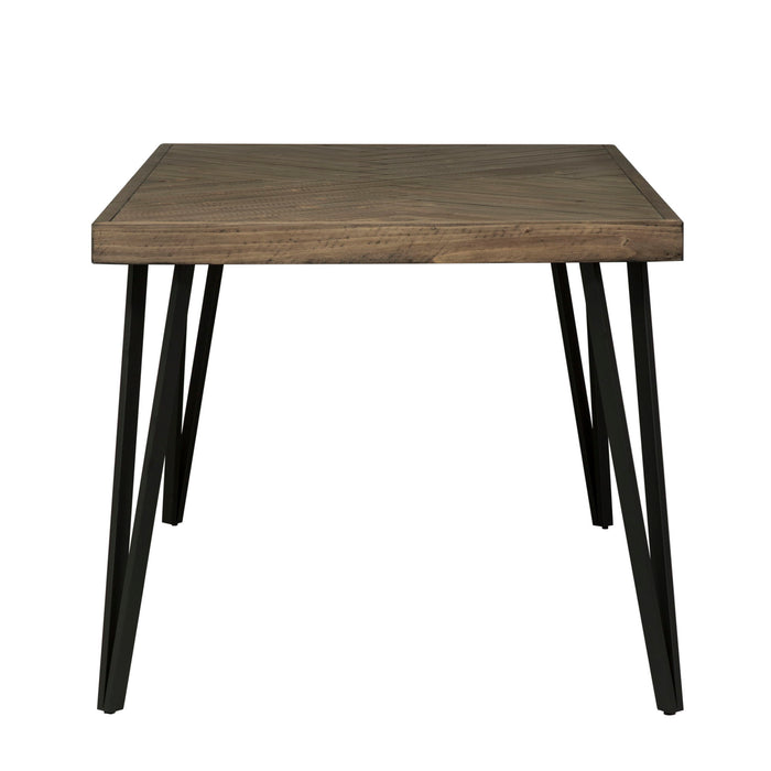 Horizons - Rectangular Leg Table - Light Brown