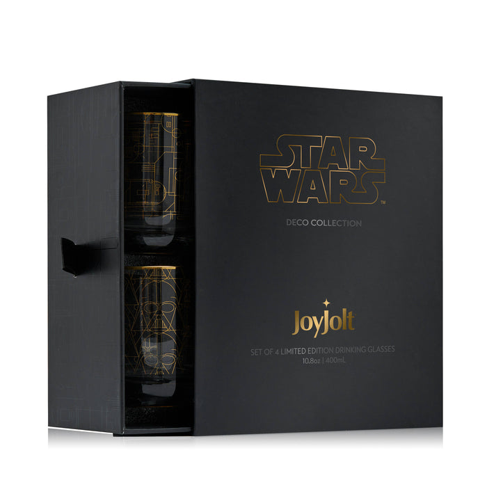 Star Wars™ Deco Drinking Glasses | Set of 4- LIMITED EDITION