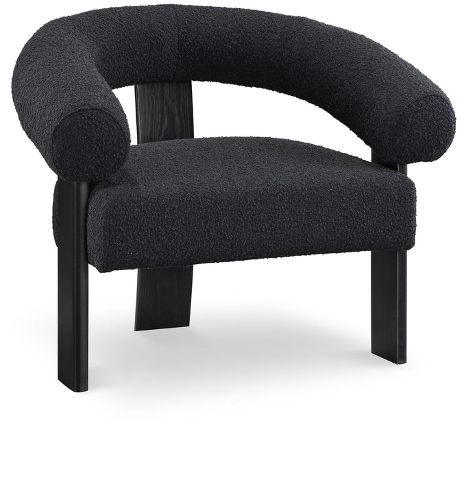 Winston - Accent Chair With Black Legs
