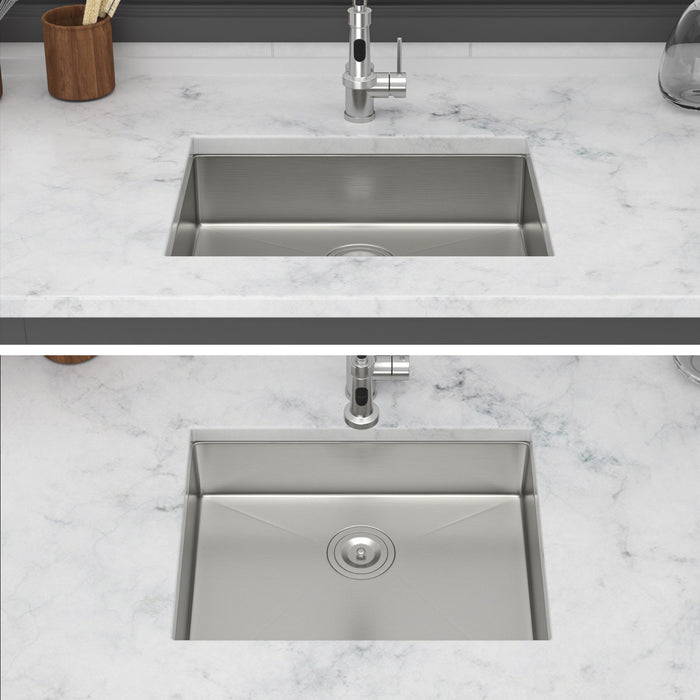 Undermount Sink, Low Depth Single Bowl