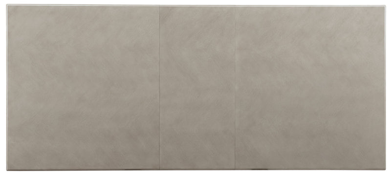 Elixir - 80" Rectangular Dining Table With 1-20" Leaf - Pearl Silver
