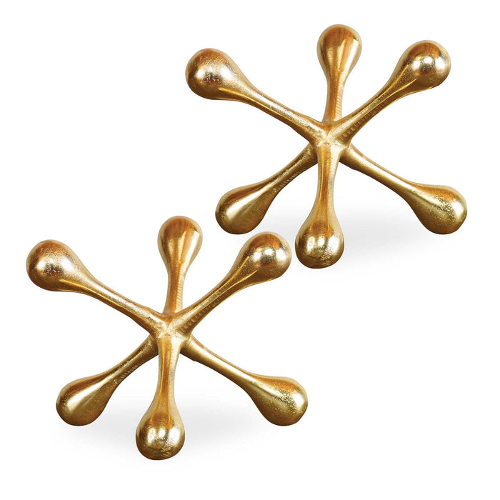Harlan - Objects (Set of 2) - Brass