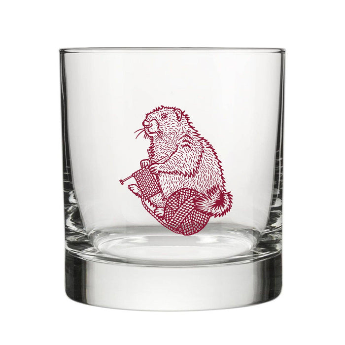 Whiskey Glass | Knitting Glass | Rocks Glass | Marmot Glass