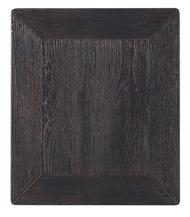 Big Sky - Turned Leg End Table - Black