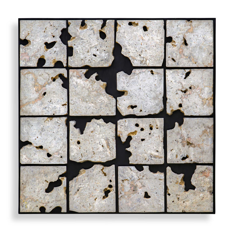 Uvalda - Stone Wall Decor - Black