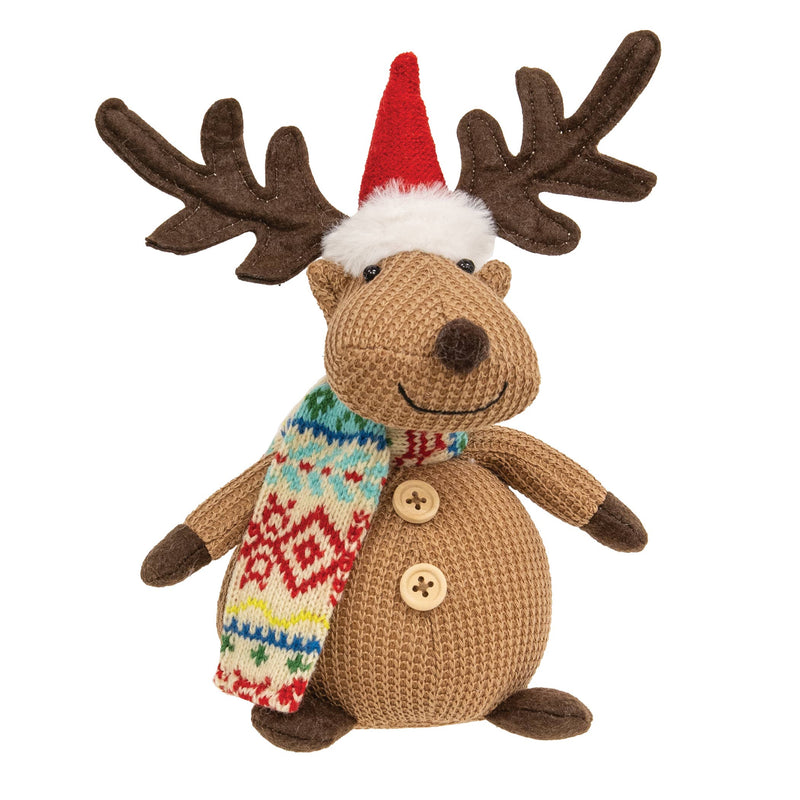 Reindeer with Nordic Scarf