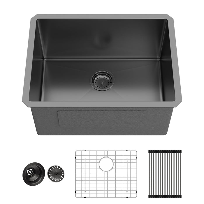Undermount Kitchen Sink With Deep Single Bowl