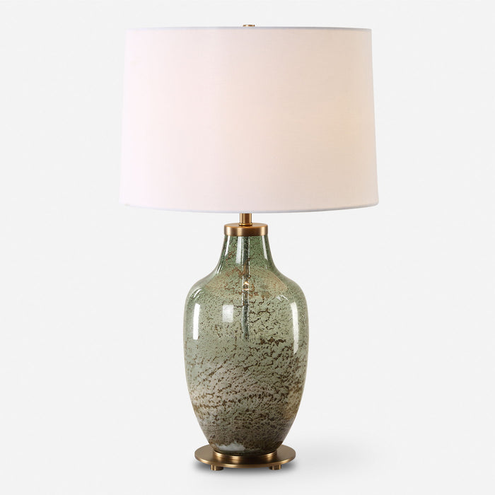 Chianti - Olive Glass Table Lamp