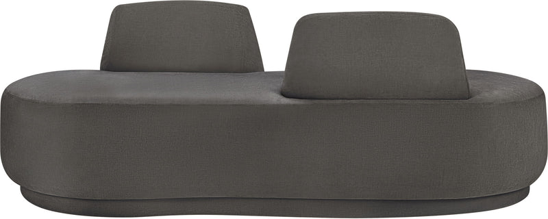 Argyle - Chenille Fabric Chaise / Loveseat