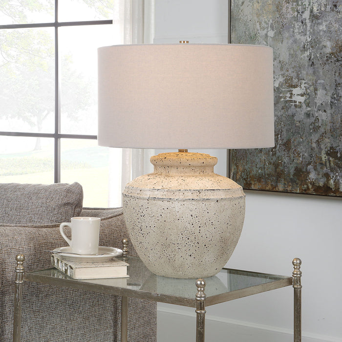 Artifact - Aged Stone Table Lamp