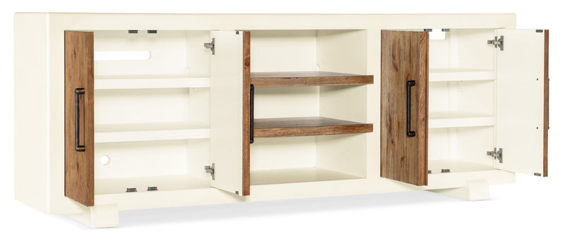 Big Sky - Tahoe Entertainment Console - Beige / Light Brown
