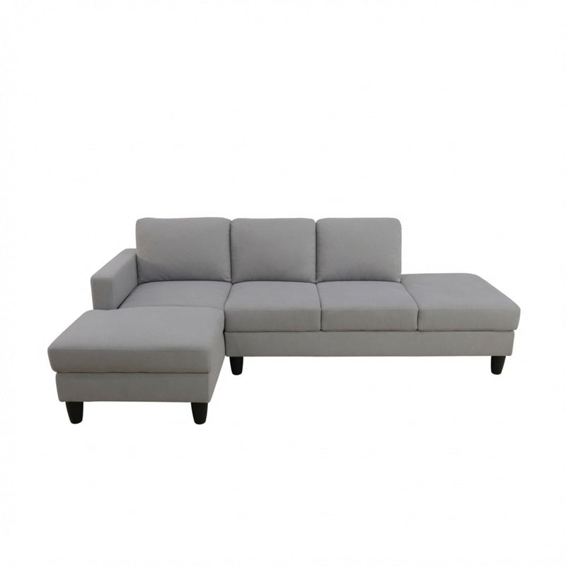 L - Shaped Sectional Sofa With Chaise & Ottoman