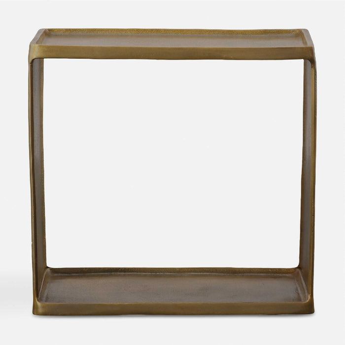 Derwent - Antique Brass Side Table