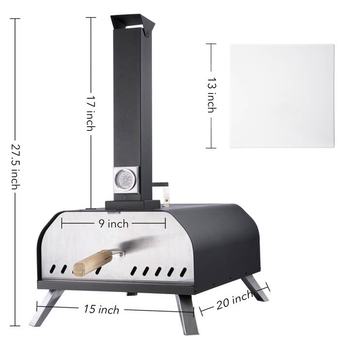 Outdoor Wood-Fired Pizza Oven