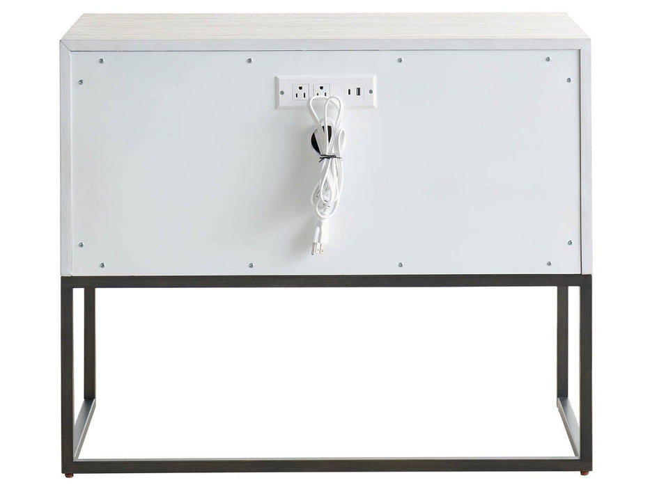 Dwell - Metal Base Nightstand