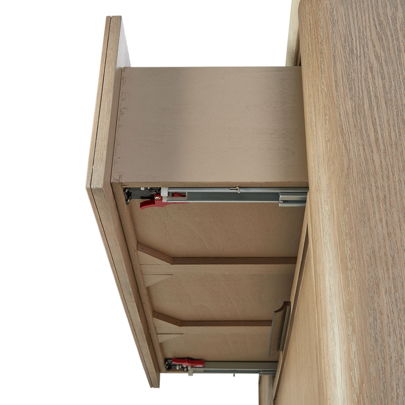 Trilogy - Dresser With Oak Veneer Drawer Fronts - Toffee