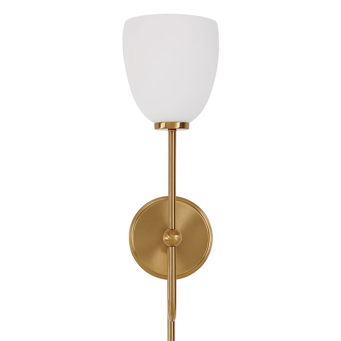 Trophy - 1 Light Sconce - Brass