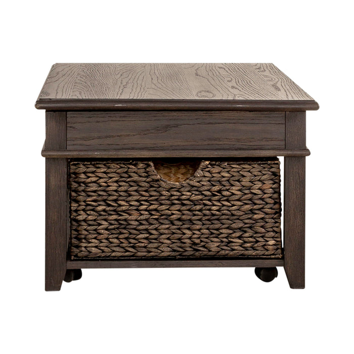 Mill Creek - Lift Top Cocktail Table - Dark Brown