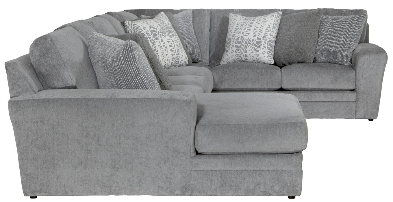 Glacier - Sectional With Included Accent Pillows