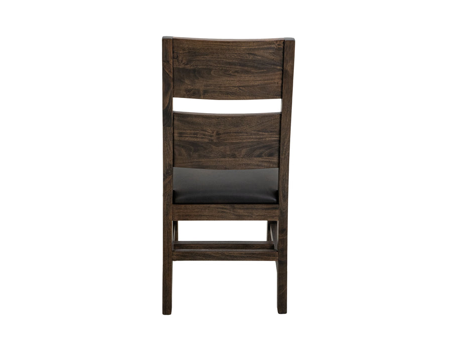 Teak - Chair (Set of 2) - Oil Black