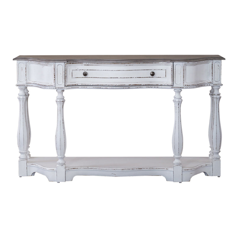Magnolia Manor - Hall Console Table - Antique White