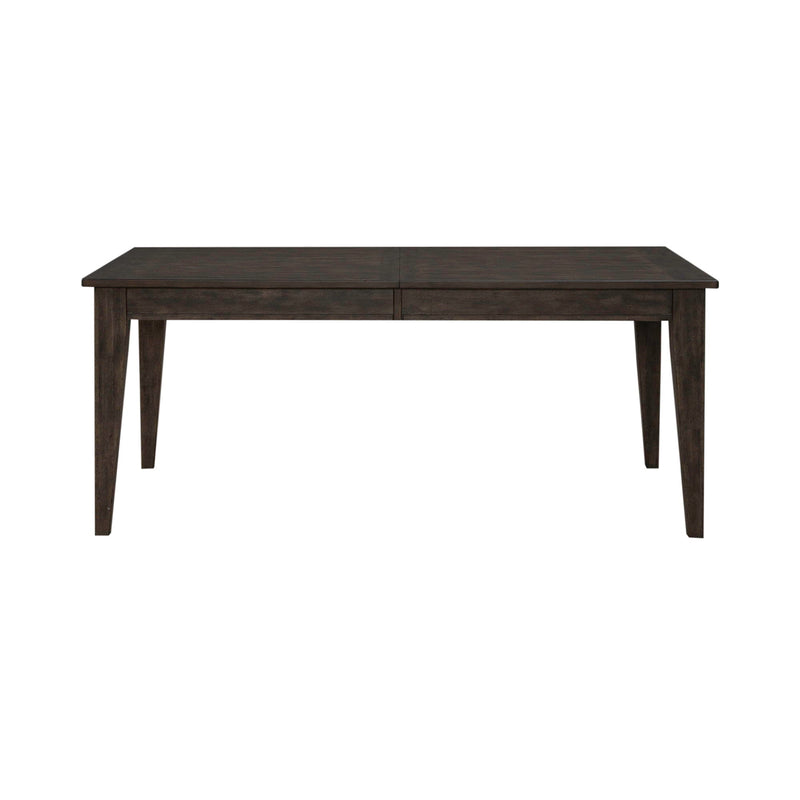 Midland Falls - Rectangular Leg Table - Rustic Brown