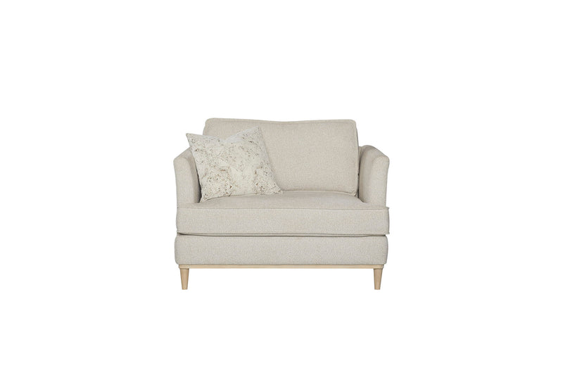Citrus Heights - Chair And 1/2 With 1 Pillow - Pearl Silver