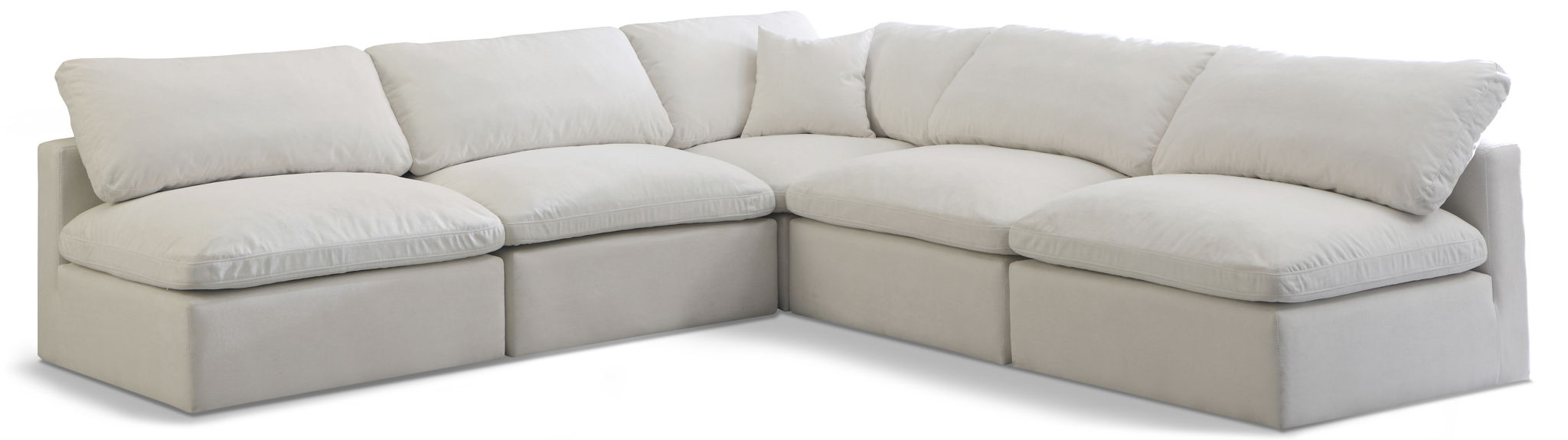 Plush - 5 Piece Modular Sectional