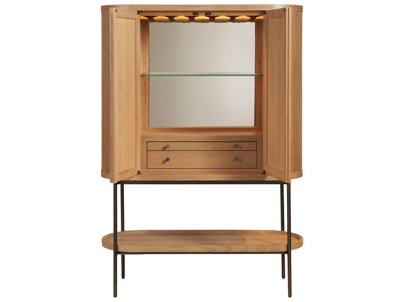 Modern - Linnea Bar Cabinet - Light Brown