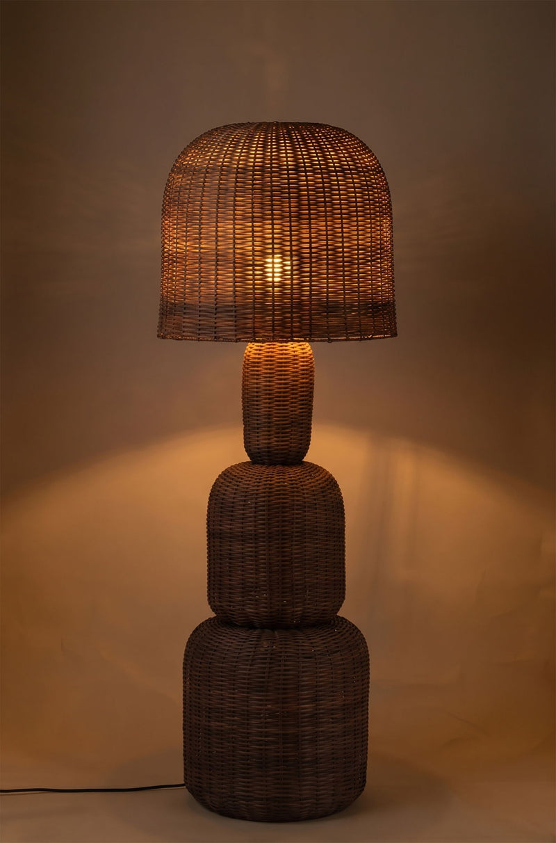 Harvest - Rattan Floor Lamp