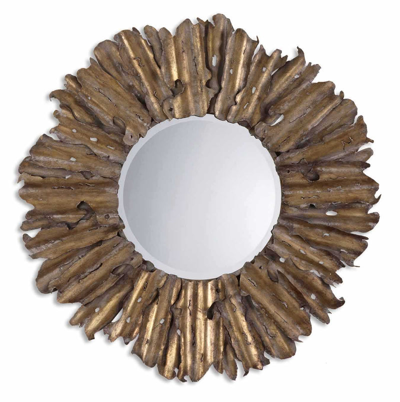 Hemani - Antique Gold Mirror