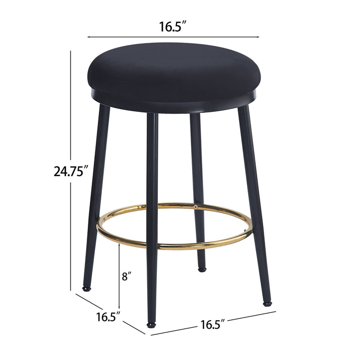 Stylish Design Counter Stools (Set of 2)