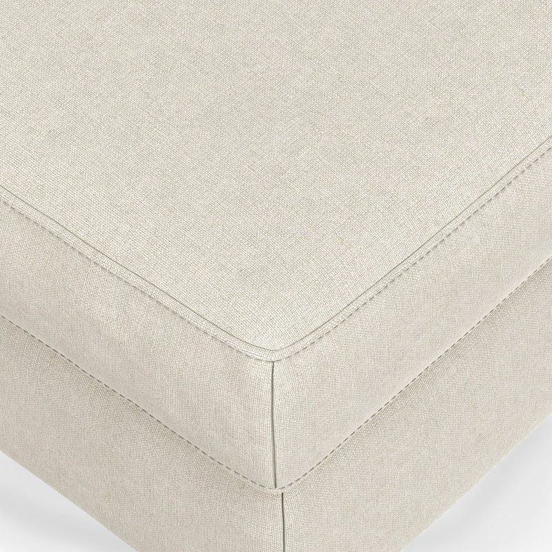 Ava - Ottoman - Cream