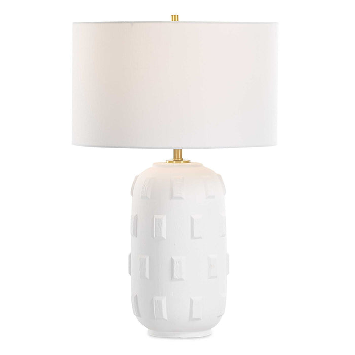 Emerie - Table Lamp - Textured White